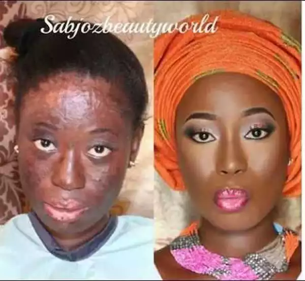 Omg! These 7 Photos Will Expose the Deception of Make-up... No.1 Will Make You Fear Women